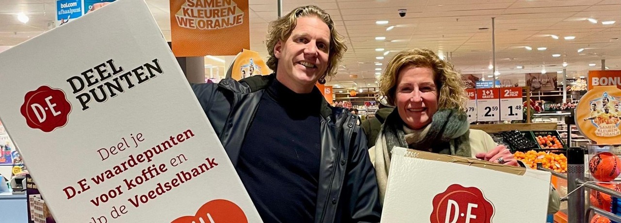 Jaap Rumph en Karin van Pelt van de Lionsclubs.